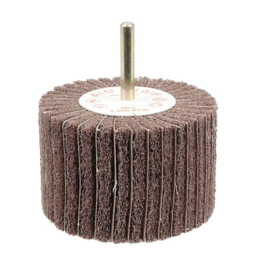 Weiler® 3" X 2" 120 Grit Fine Grade Aluminum Oxide Weiler® Interleaf Flap Wheel