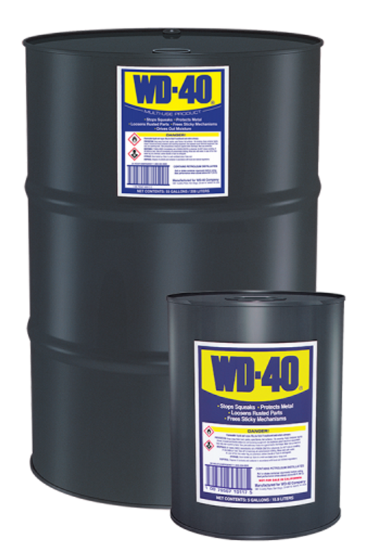 WD-40 49012 Multi-Use Penetrating Lubricant, 5-Gallon Pail