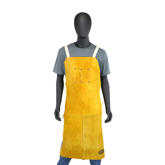 Protective Industrial Products 24" X 36" Ironcat® Gold Split Leather Welding Apron
