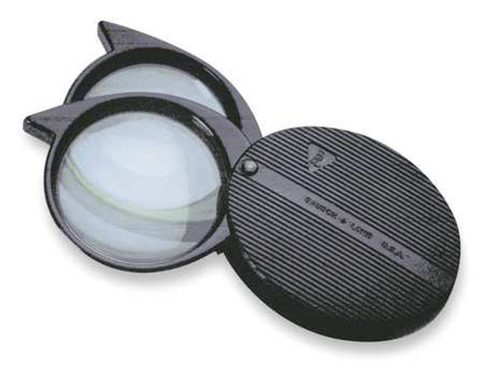 Bausch & Lomb 81-23-64 Folding Pocket Magnifier, 4x-9x (2 Lenses)