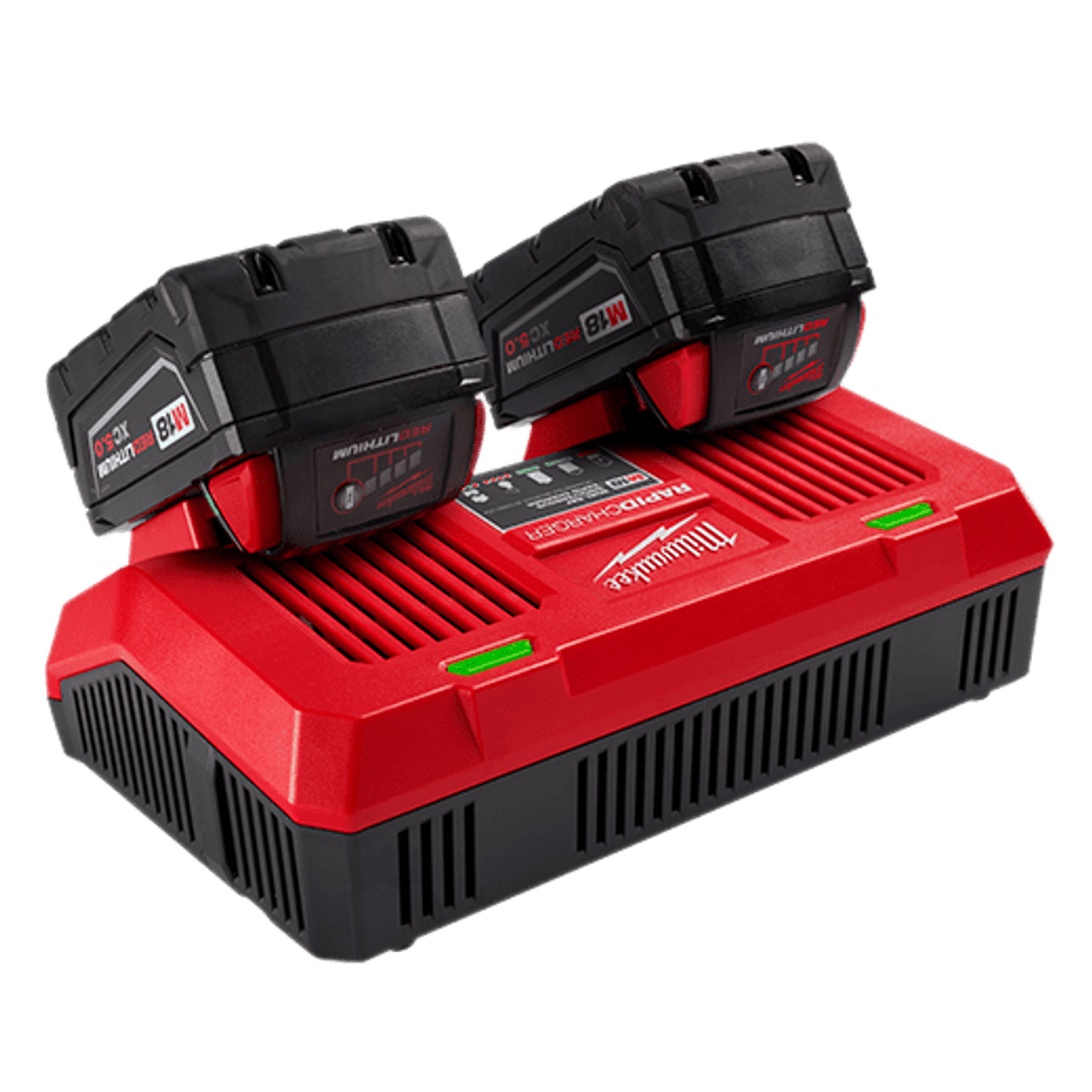 Milwaukee 48-59-1802 M18™ Dual Bay Simultaneous Rapid Charger