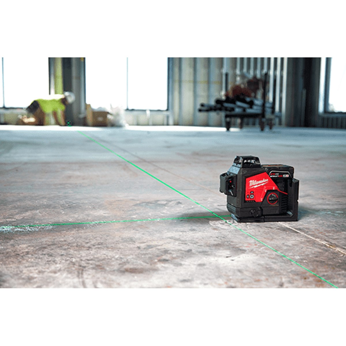 Milwaukee 3632-21 M12™ Green 360° 3-Plane Laser Kit