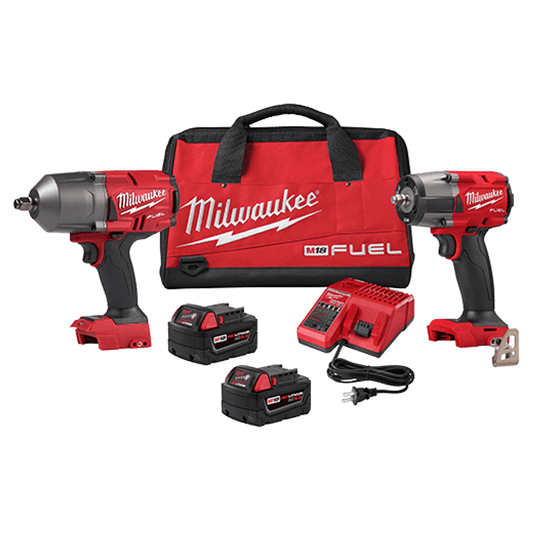 Milwaukee 2988-22 M18 FUEL™ HTIW/MTIW AUTO 2PC Combo Kit
